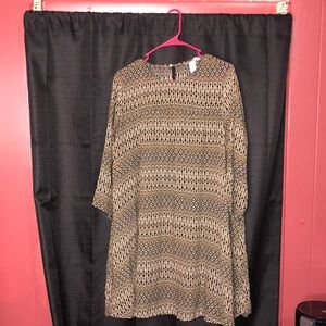 Multi Patterned Dress SIZE 14